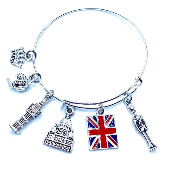 England Bracelet Great Britain UK British May Be Personalized - Picture 1 of 7